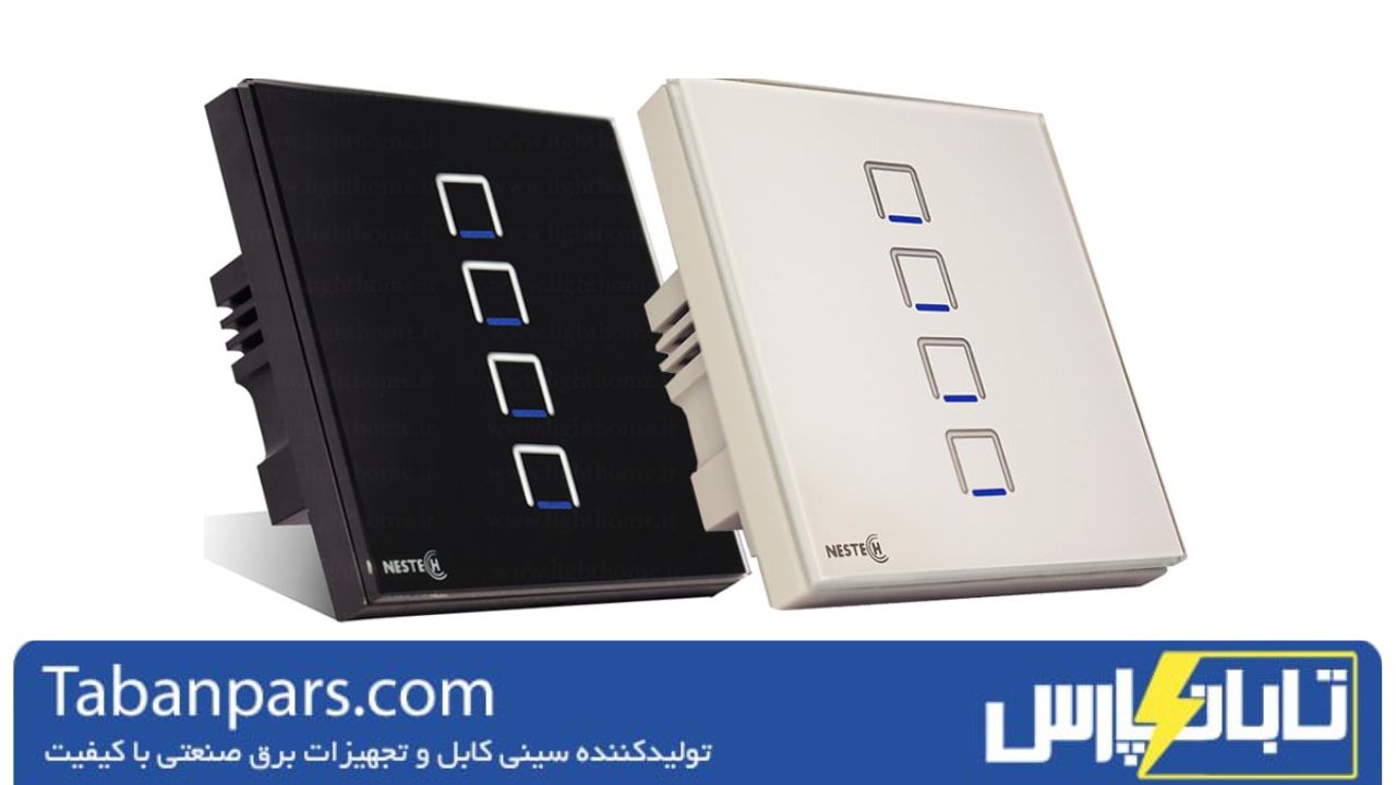 کلید نستک (nestech) 6 کلید پریز لمسی ارزان