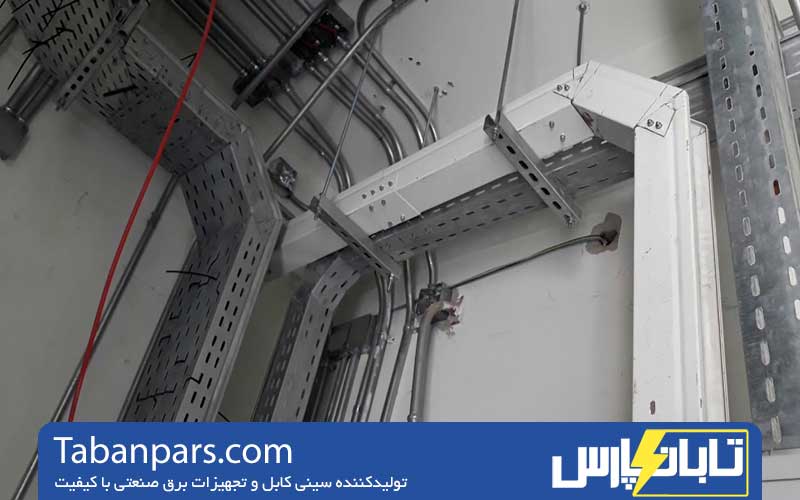 نحوه نصب سینی کابل روی سقف