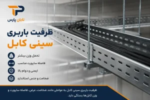 ظرفیت باربری سینی کابل چقدر است